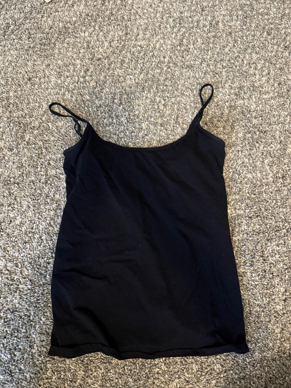 Old Navy Black Slim Strap Cami Top